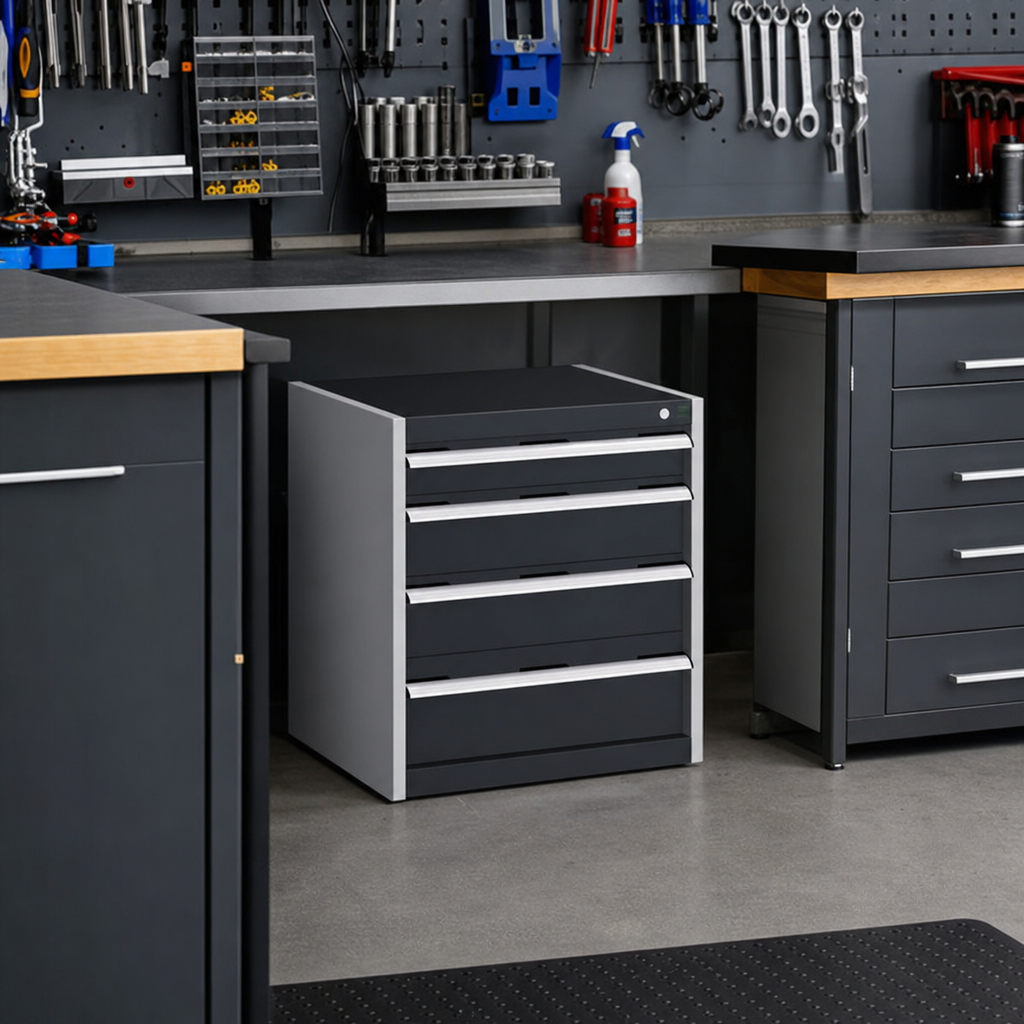 Multi Drawer Tool Storage Cabinets 700x650x650mm