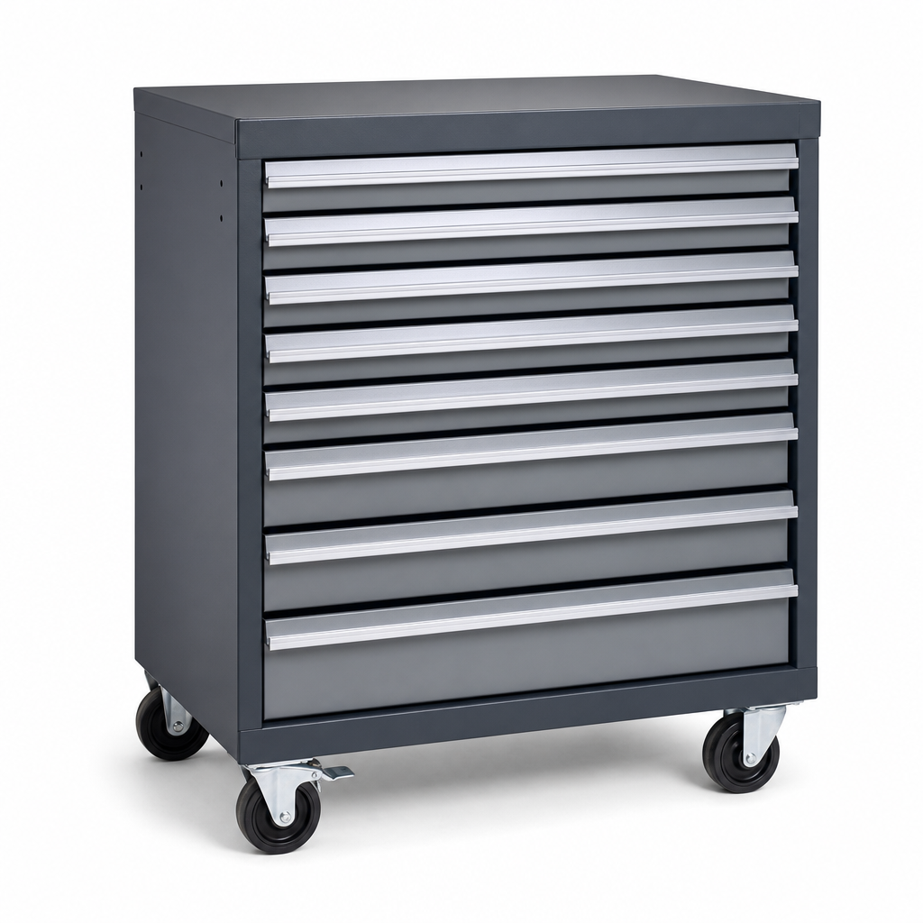 Multi Drawer Tool Storage Cabinets 900x1050x550mm