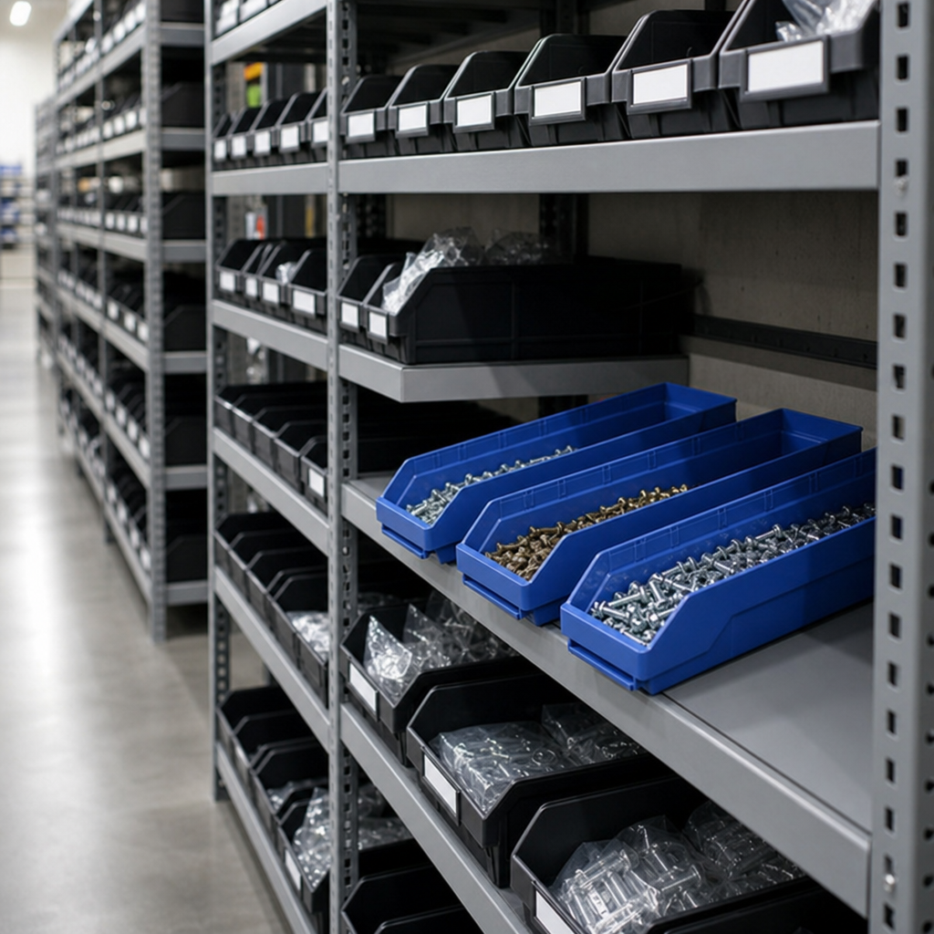 Multipack of 600mm Deep Component Storage Bins