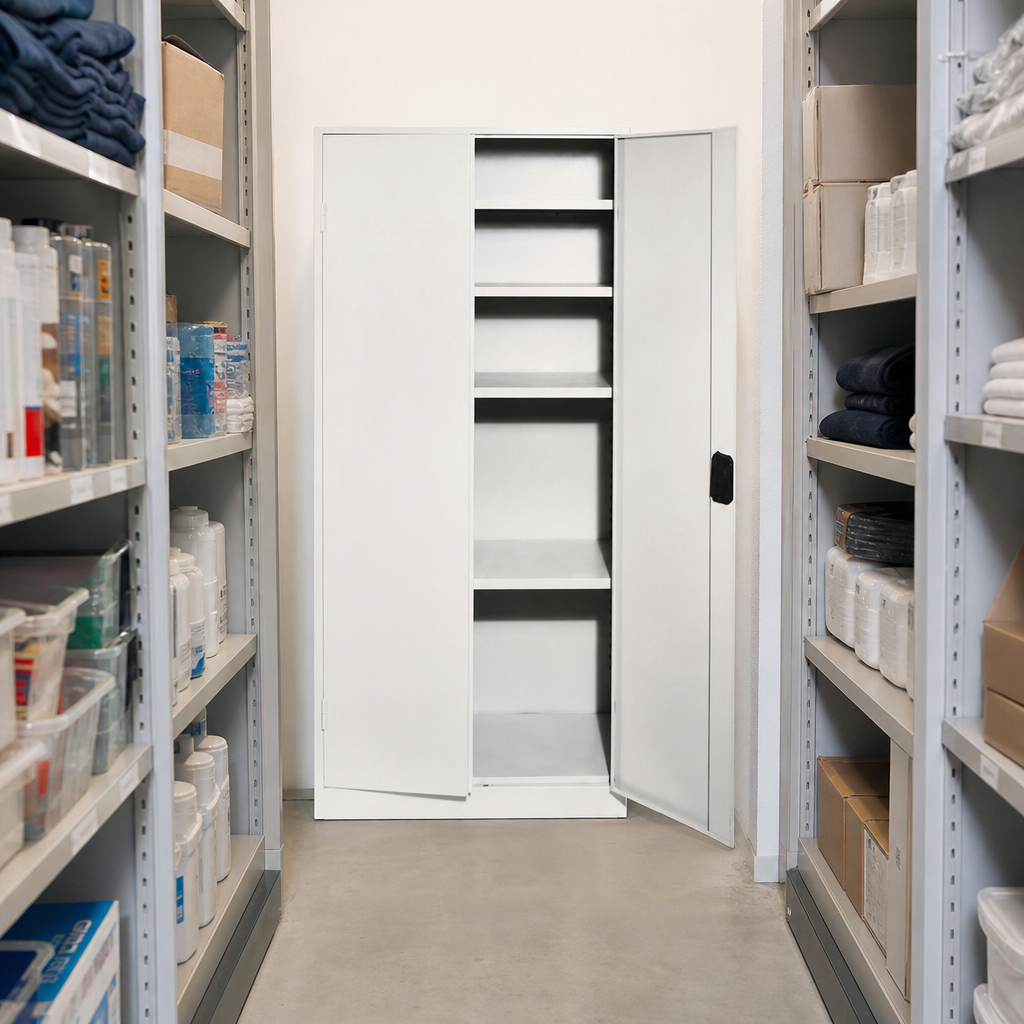 Multipurpose Metal Storage Cupboard 1950 x 1000 x 450mm