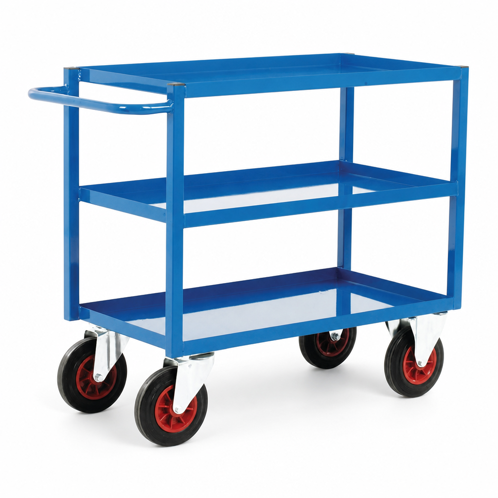 Narrow Tray Storage Trolleys