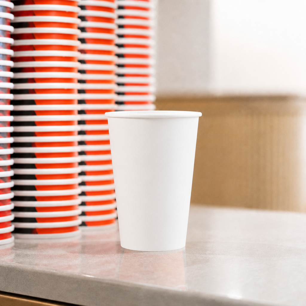 12oz Disposable Cold Cups - 1900 Pack for commercial use