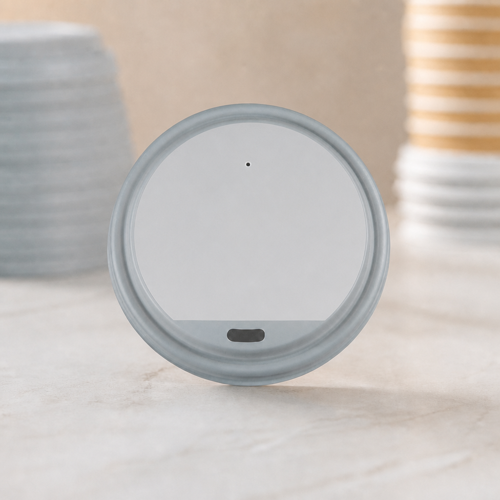 Compostable lids for 340ml & 455ml coffee cups, 1000 pack