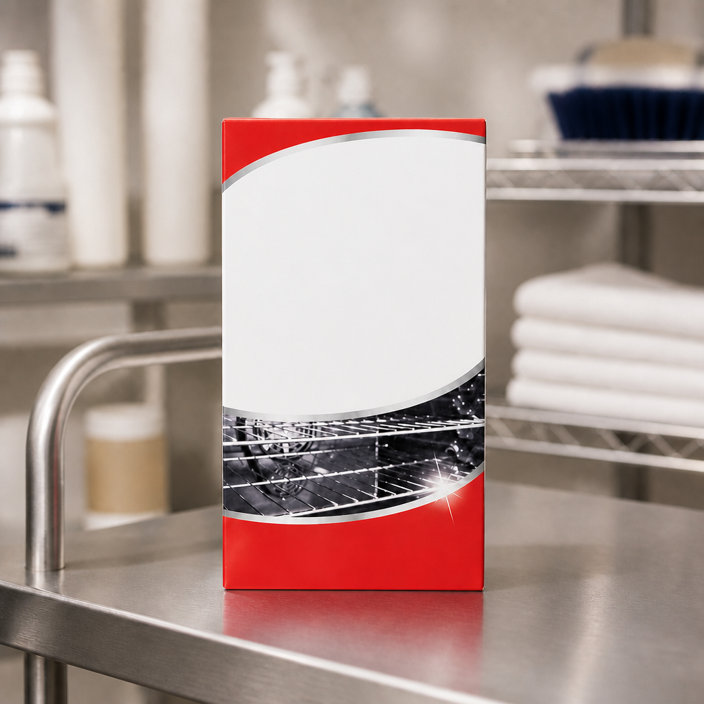 Oven Cleaner Kit for Racks and Trays with 500ml Gel and Accessories
