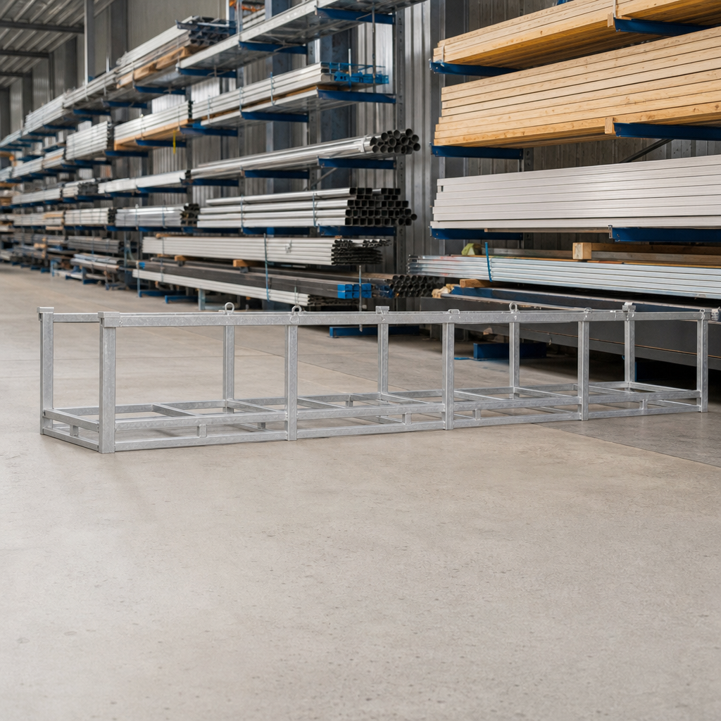 Nestable Stacking Stillage for Long Materials 3–6m