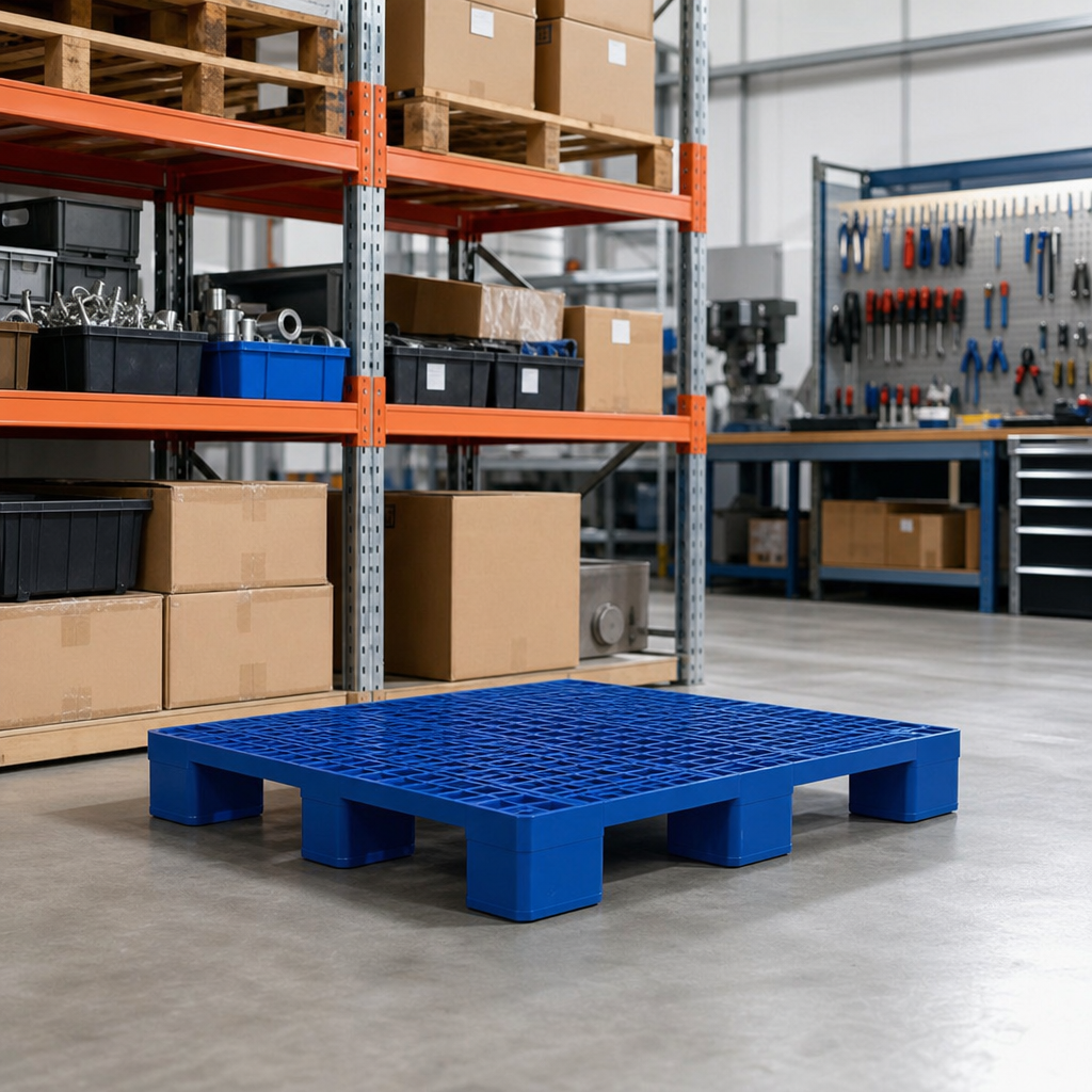 Nestable UK Standard Plastic Pallet 1200 x 1000mm
