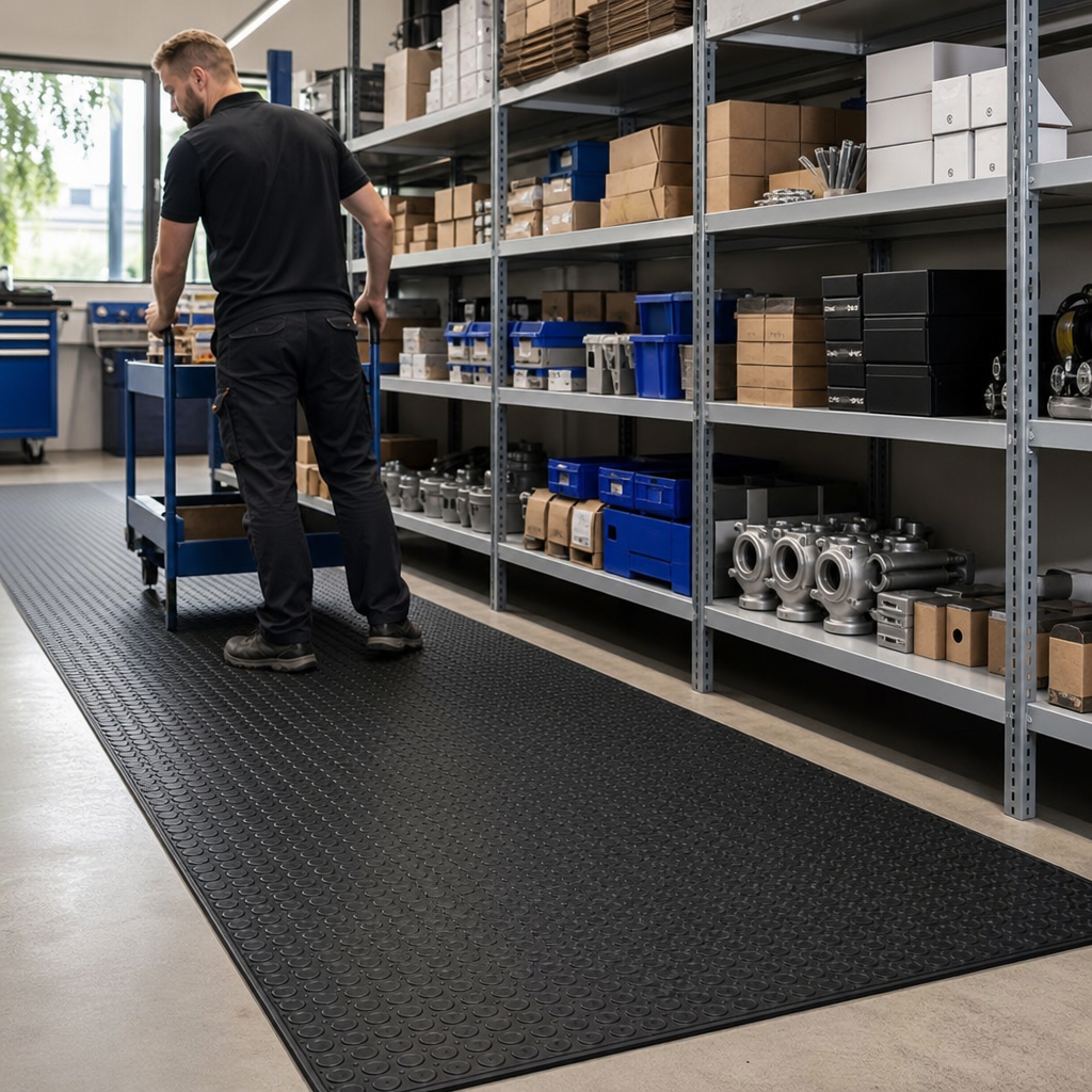 Non-Conductive Rubber Safety Matting Rolls