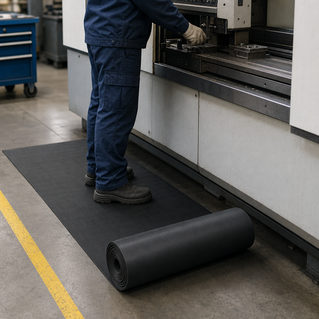 Non-Conductive Rubber Safety Matting Rolls