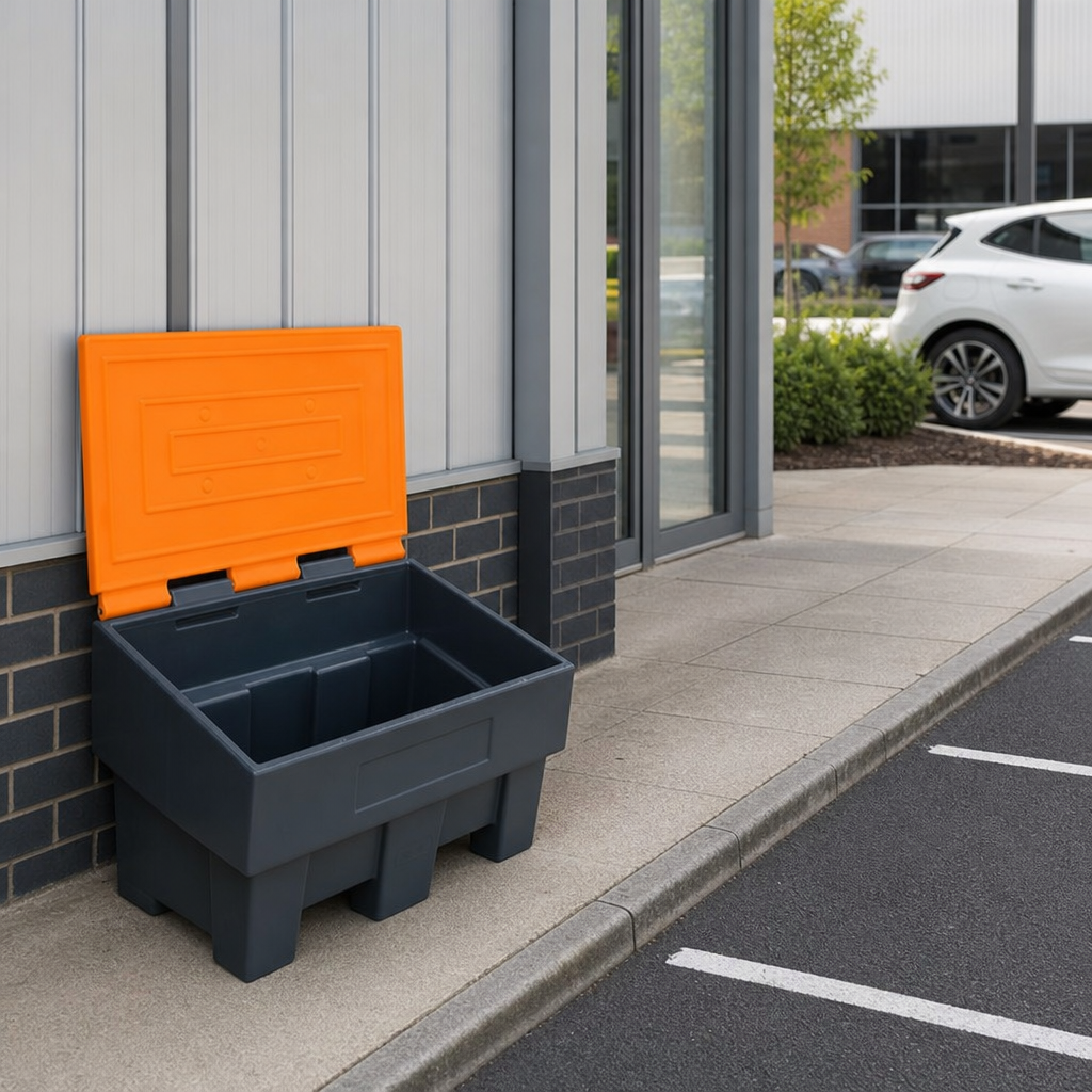 Non-Lockable Grit Bin for Salt and Sand Storage