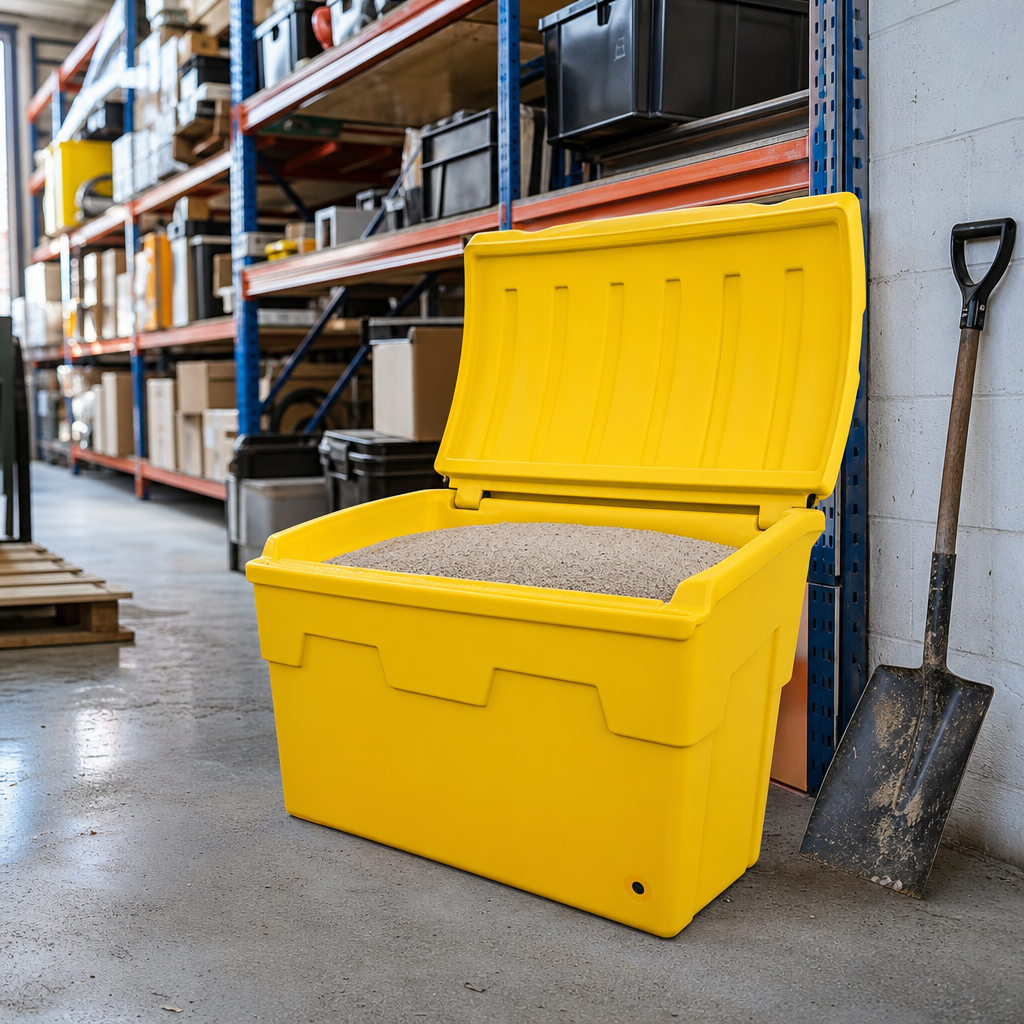 Non-Lockable Grit Bin for Salt and Sand Storage