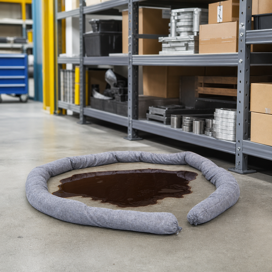 Oil and Chemical Spill Absorbent Socks