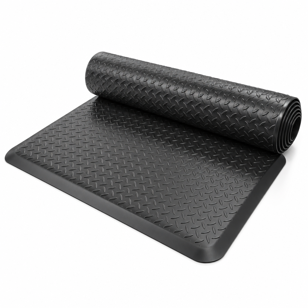Oil-Resistant Anti-Slip Solid Safety Mats