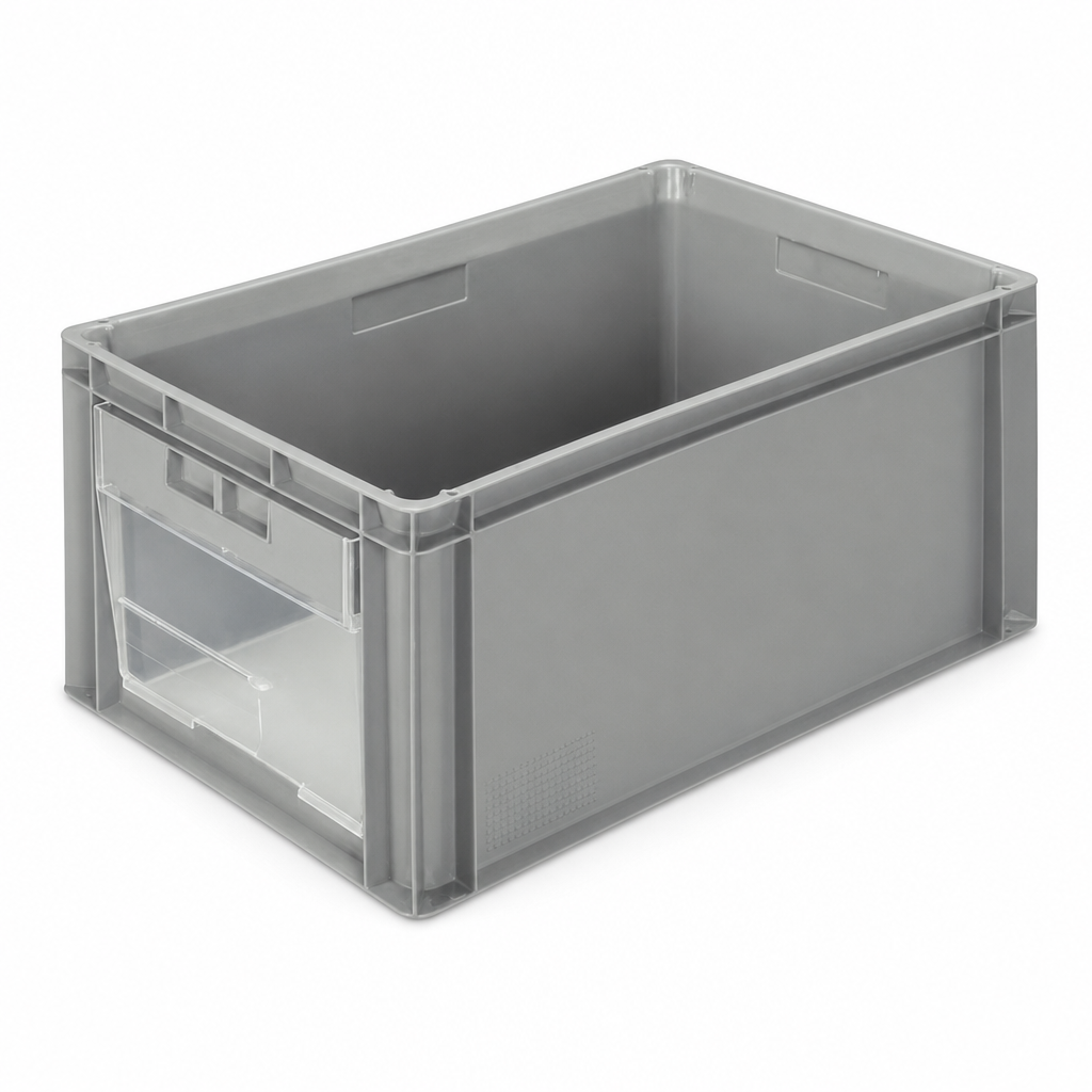 Open Euro Container 600mm Length 56L