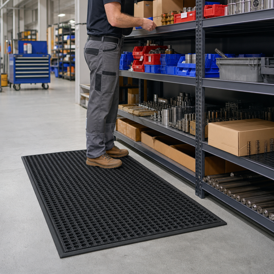 Open Grid Anti-Slip Workstation Safety Mats