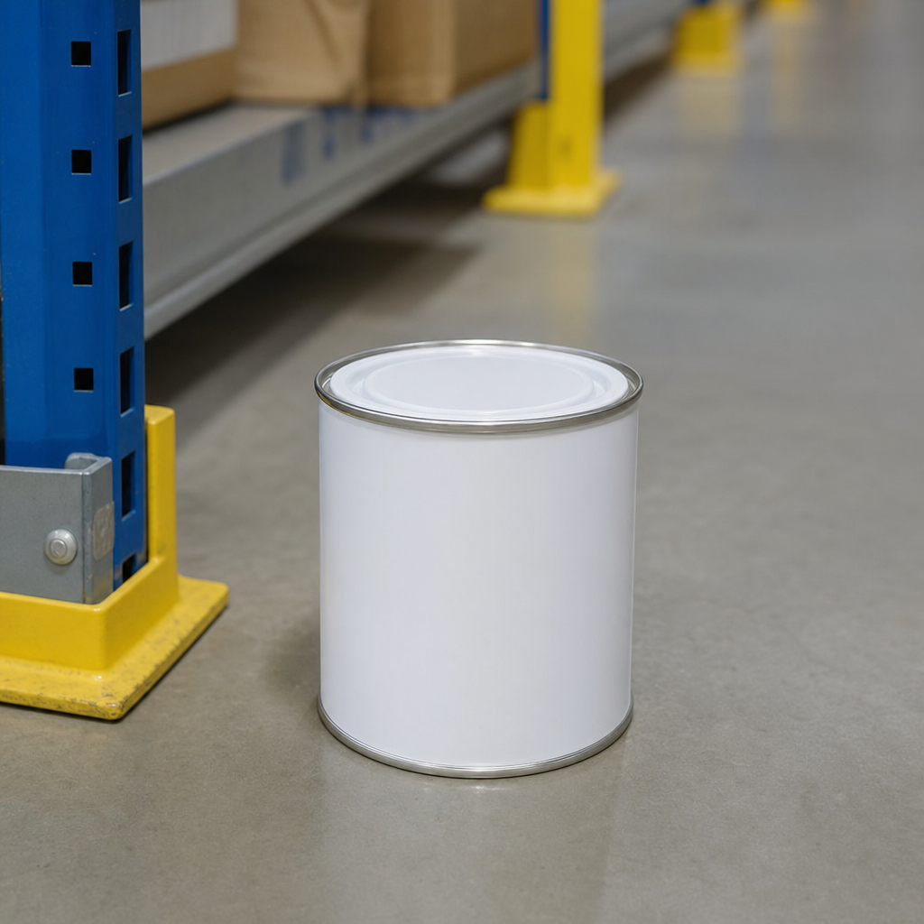 Open Top Metal Storage Cans With Lids