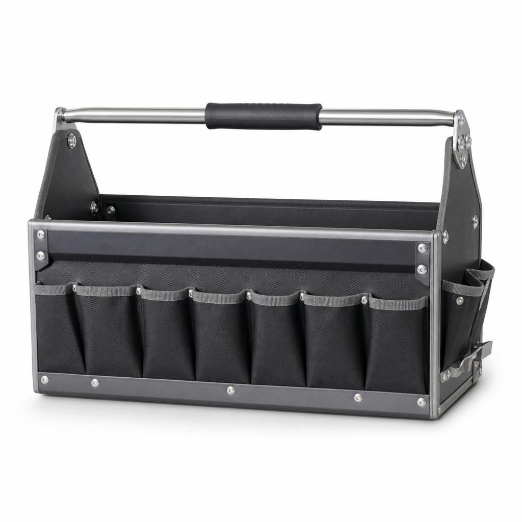 Open Tote Tool Bag with Carry Handle