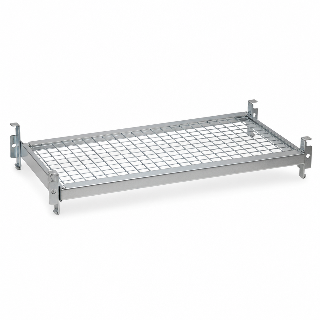Optional Shelf Accessory for Nestable Roll Containers