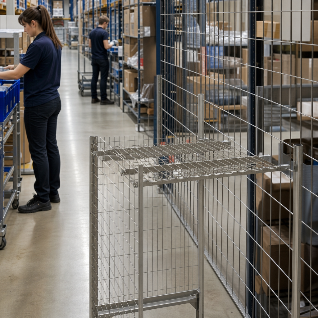 Optional Shelf for Merchandise Picking Trolley