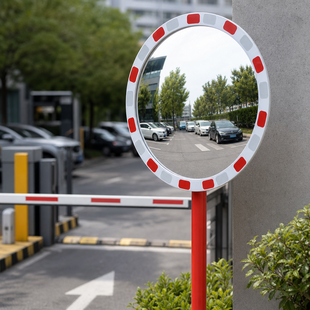 Outdoor Convex Round Traffic Safety Mirror 90°