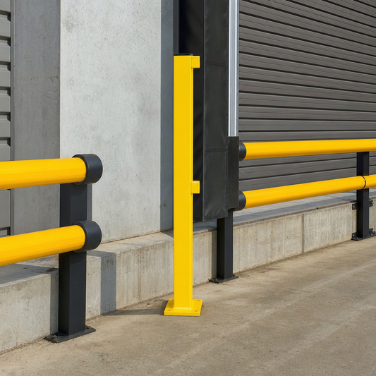 Outdoor Medium Duty Impact Protection Rail System