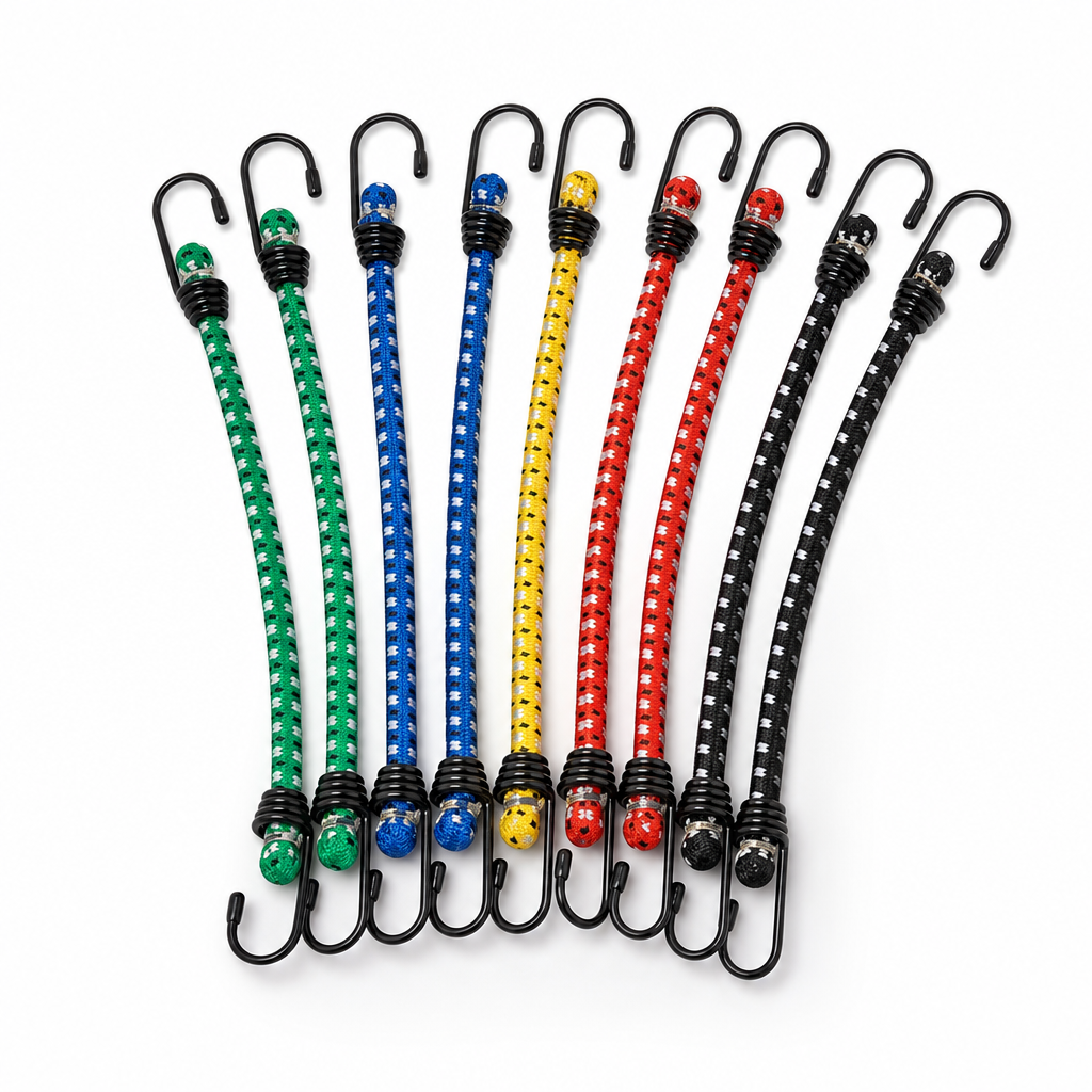 Pack of 10 Luggage Bungee Cords