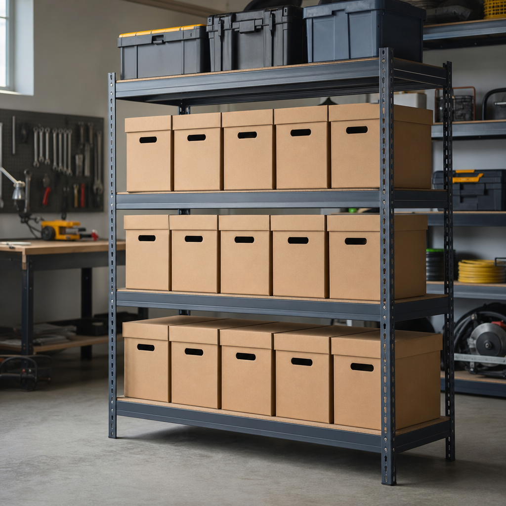 Pack of 20 Cardboard Document Storage Archive Boxes