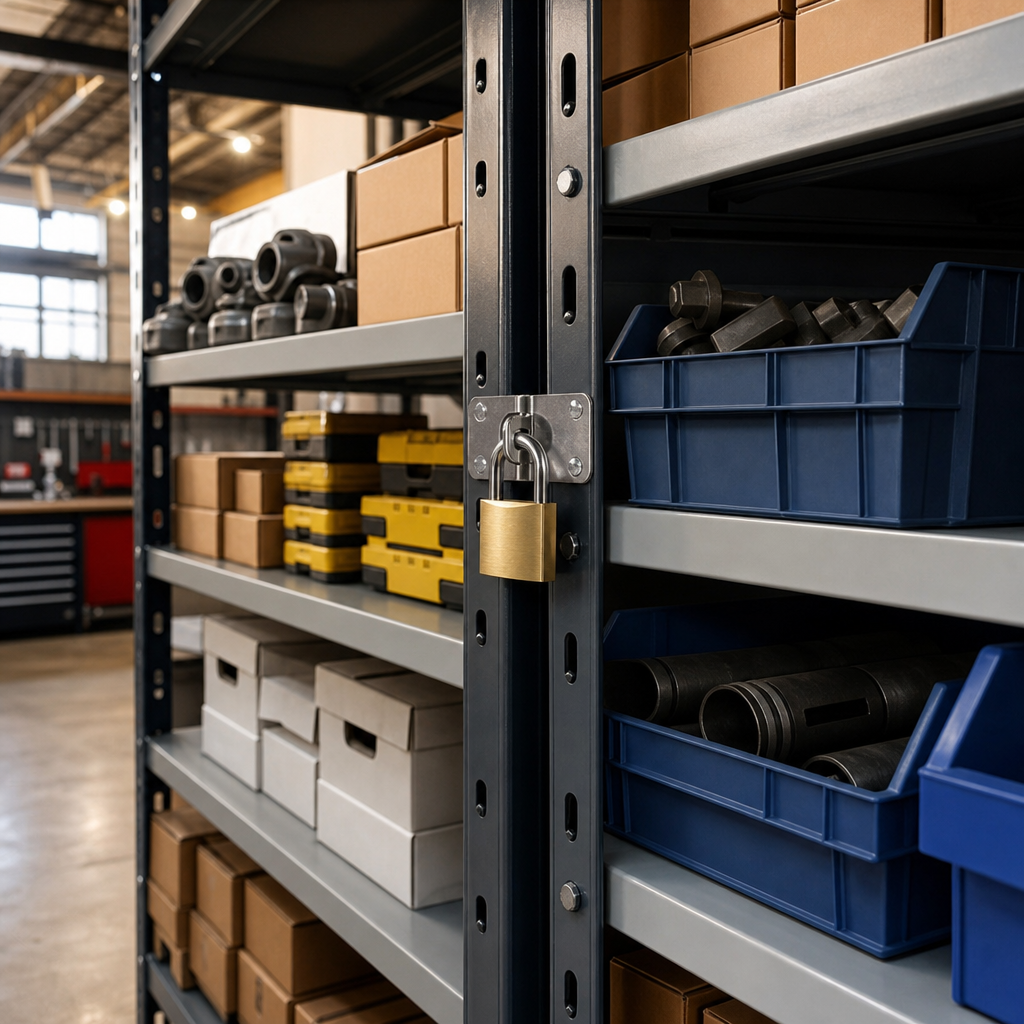 Padlock Hasp for Assembled Lockers