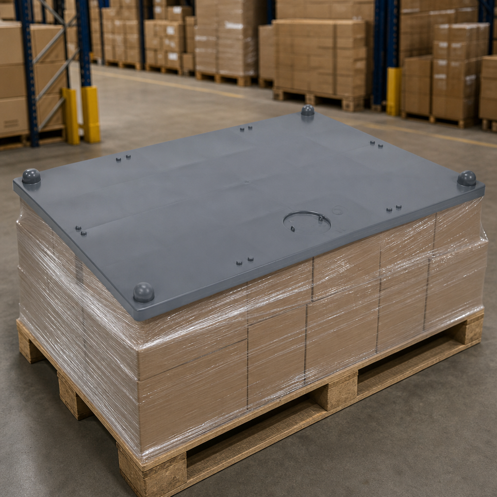 Plastic Cover for Euro Stackable Pallet 800 x 1200mm