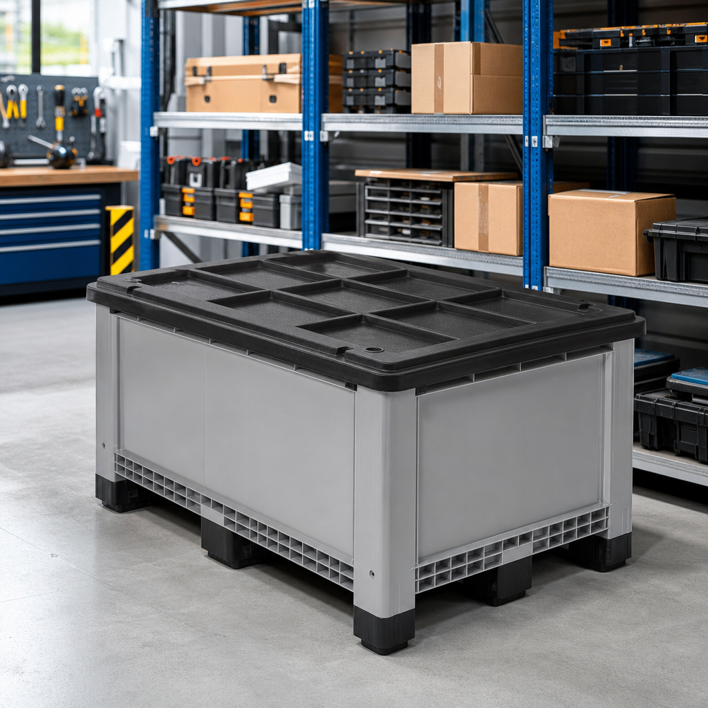 Plastic Lid for 1000 x 1200 mm Pallet Box