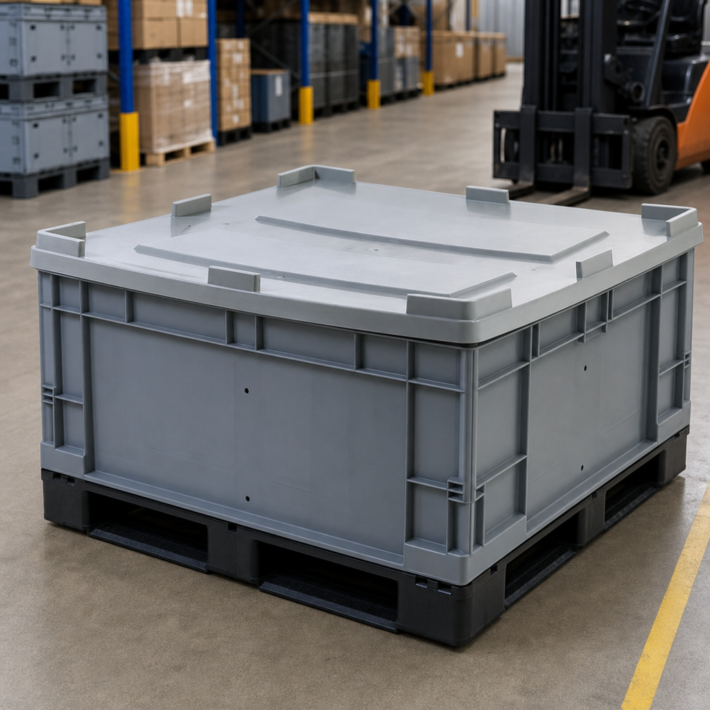 Plastic Lid for 1000 x 1200 mm Pallet Box