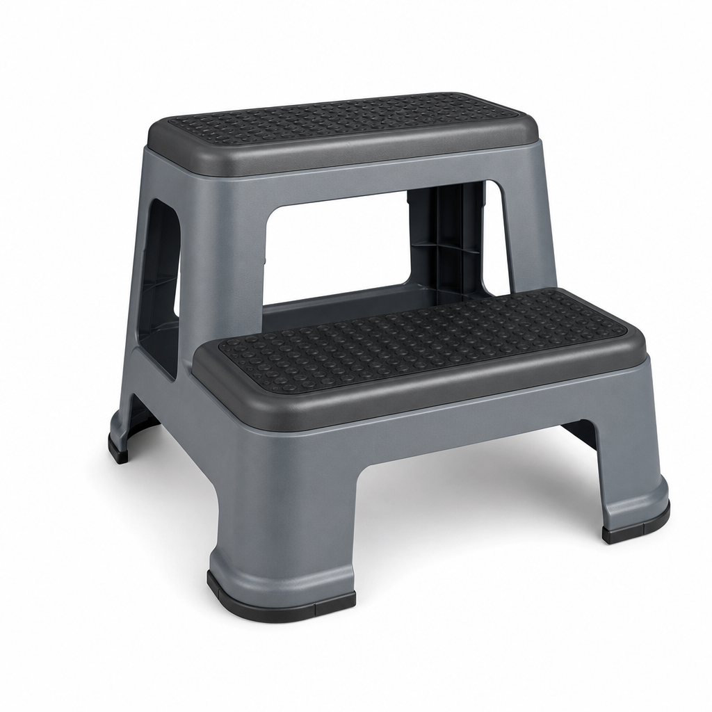 Plastic Non-Slip Safety Step Stools 260kg UDL