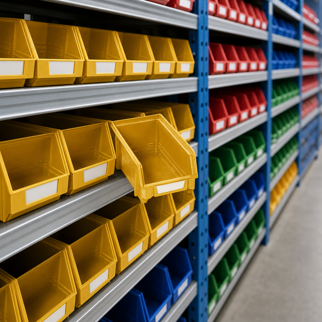 Plastic Parts Picking Bins in Bulk Pack Quantities