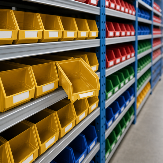 Plastic Parts Picking Bins in Bulk Pack Quantities