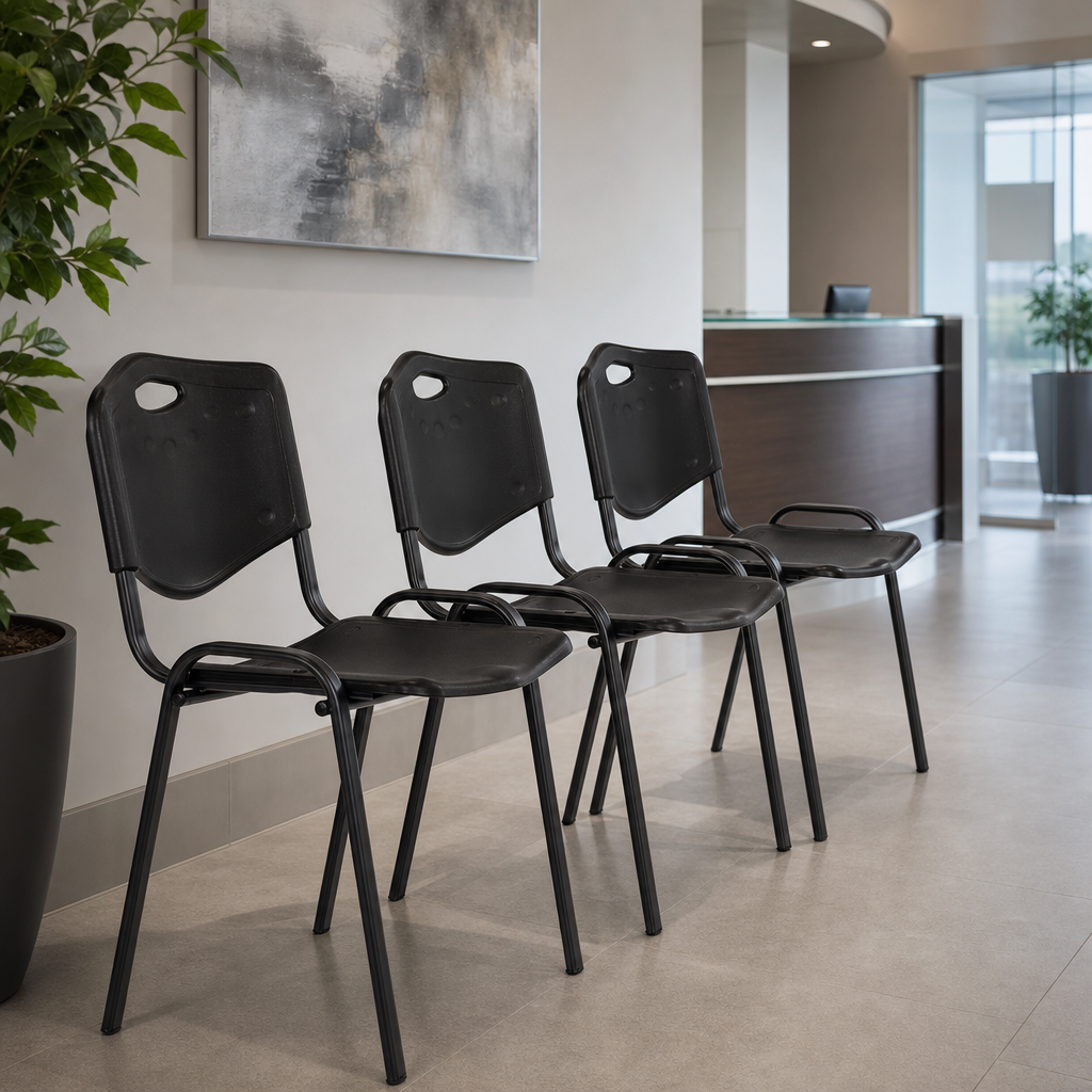 Plastic Reception and Waiting Room Visitor Chair
