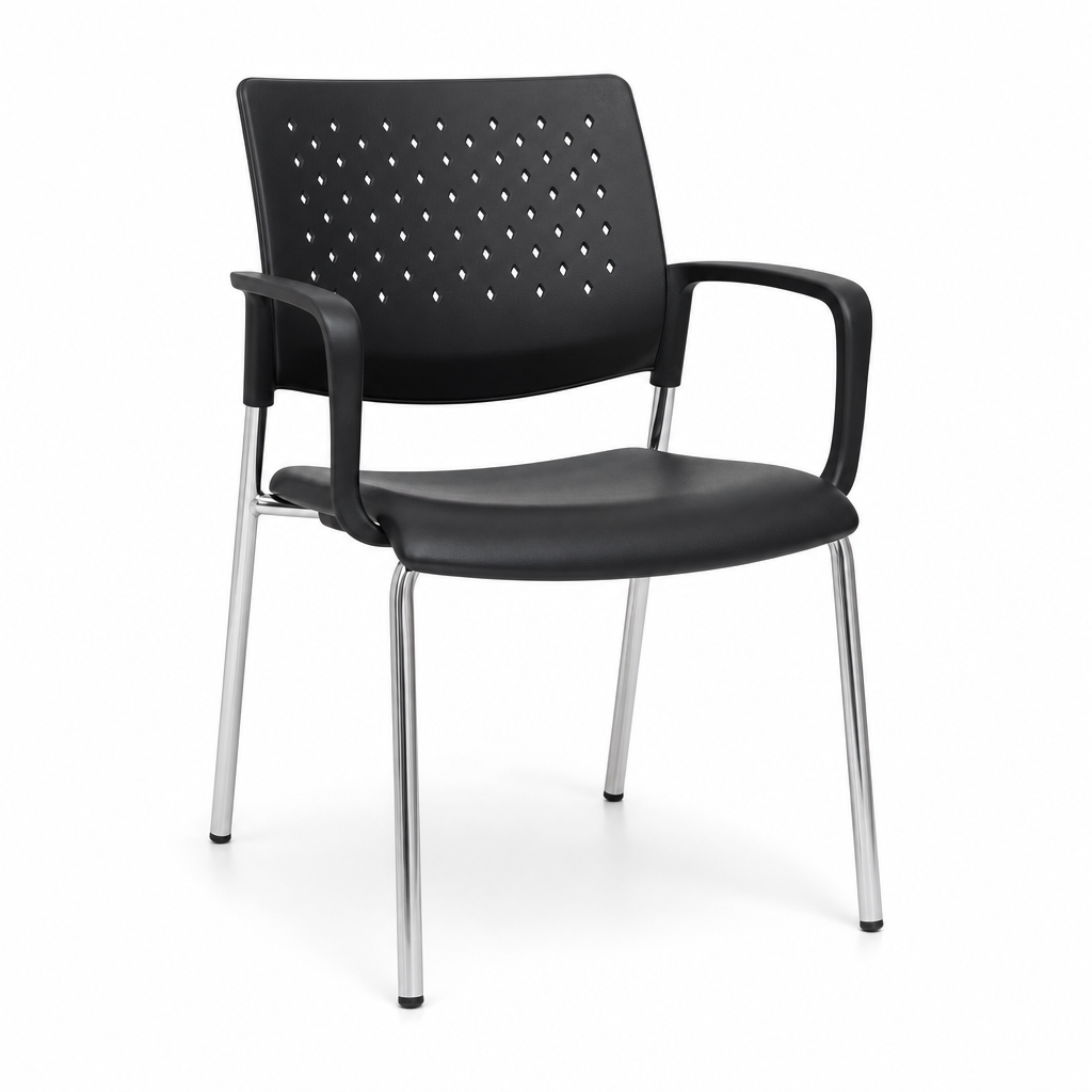 Plastic Reception and Waiting Room Visitor Chair