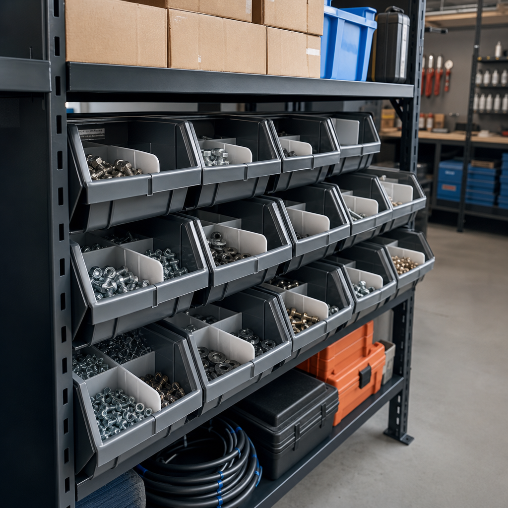 Plastic Storage Bin Divider Accessories