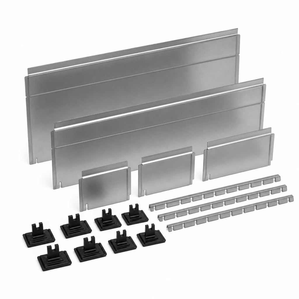 Plastic Storage Bin Divider Accessories
