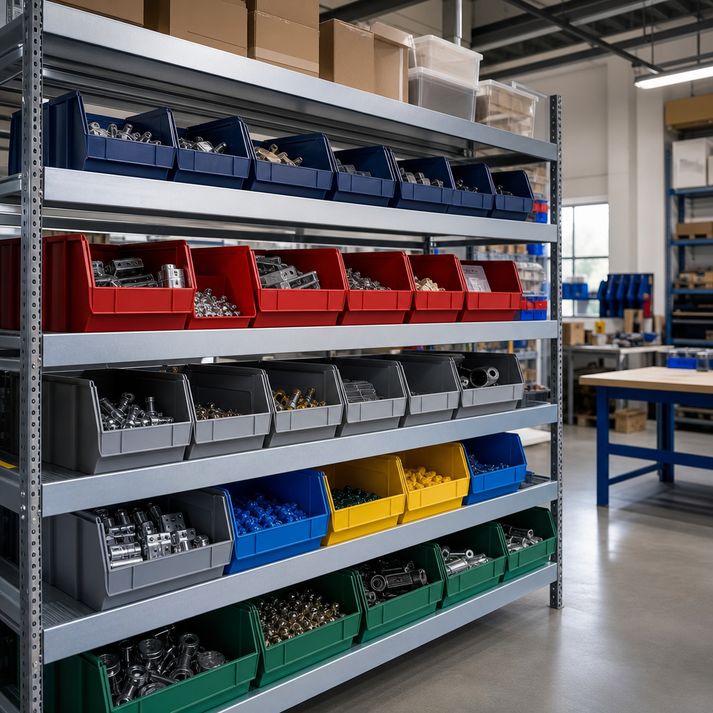 Plastic Storage Containers for Component Bins