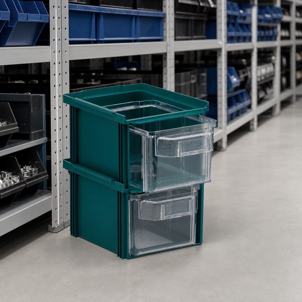 Plastic Storage Containers for Component Bins