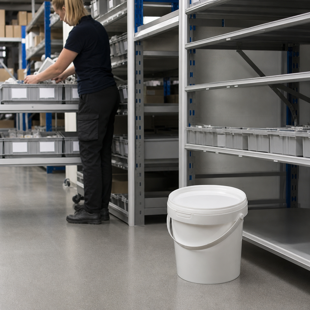 Plastic Storage Tubs with Secure Lids