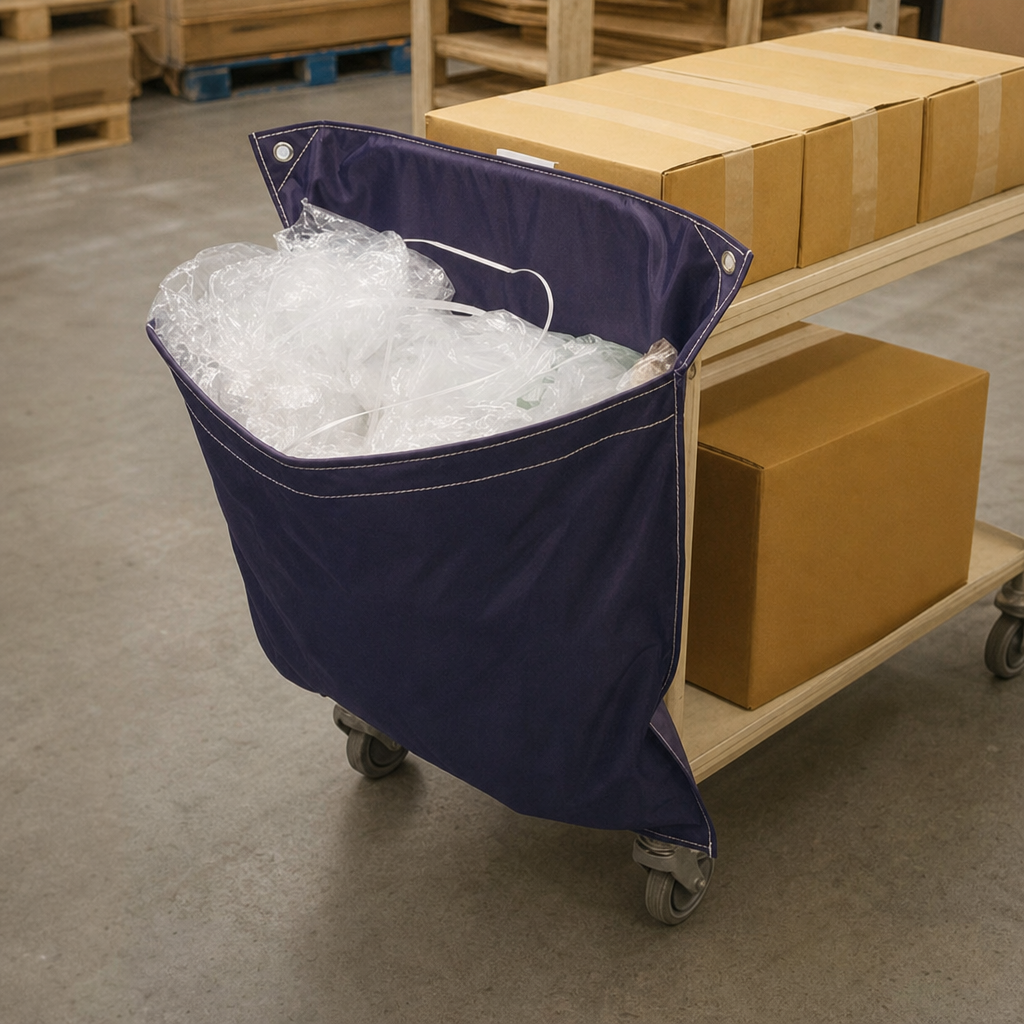 Pocket Trolley Sack Waste Collection System