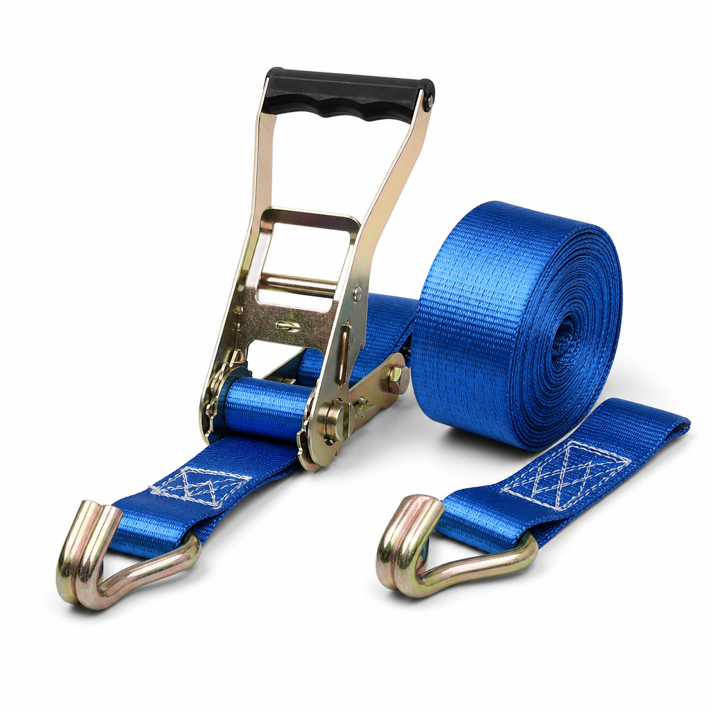 Polyester Webbing Ratchet Load Securing Straps