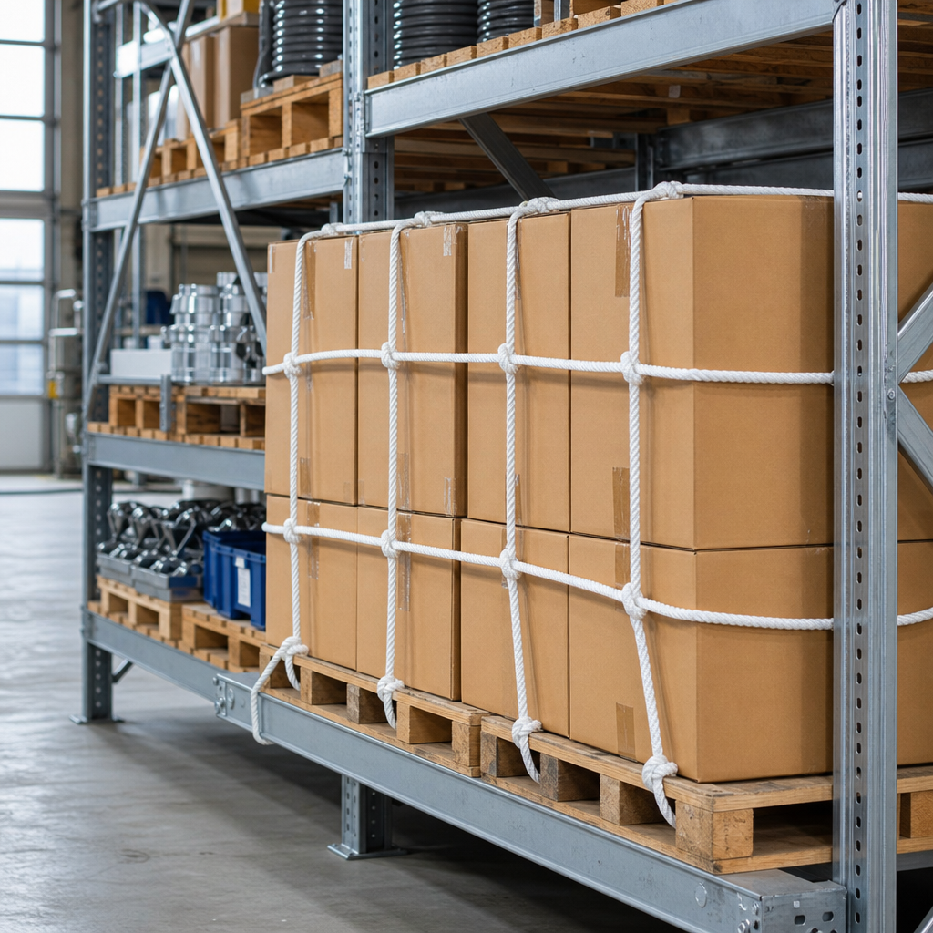 Polypropylene Split Fibre Rope for Lifting and Securing