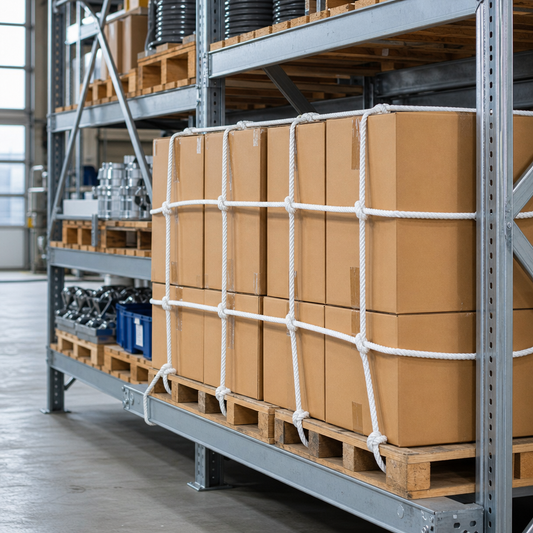 Polypropylene Split Fibre Rope for Lifting and Securing