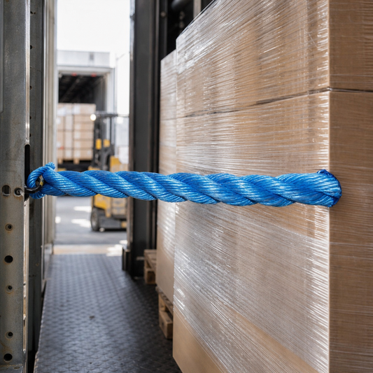 Polypropylene Split Fibre Rope for Lifting and Securing