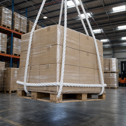 Polypropylene Staple Spun Fibre Rope by the Reel