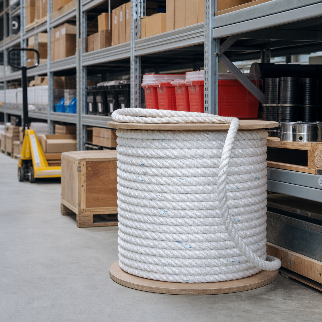 Polypropylene Staple Spun Fibre Rope by the Reel