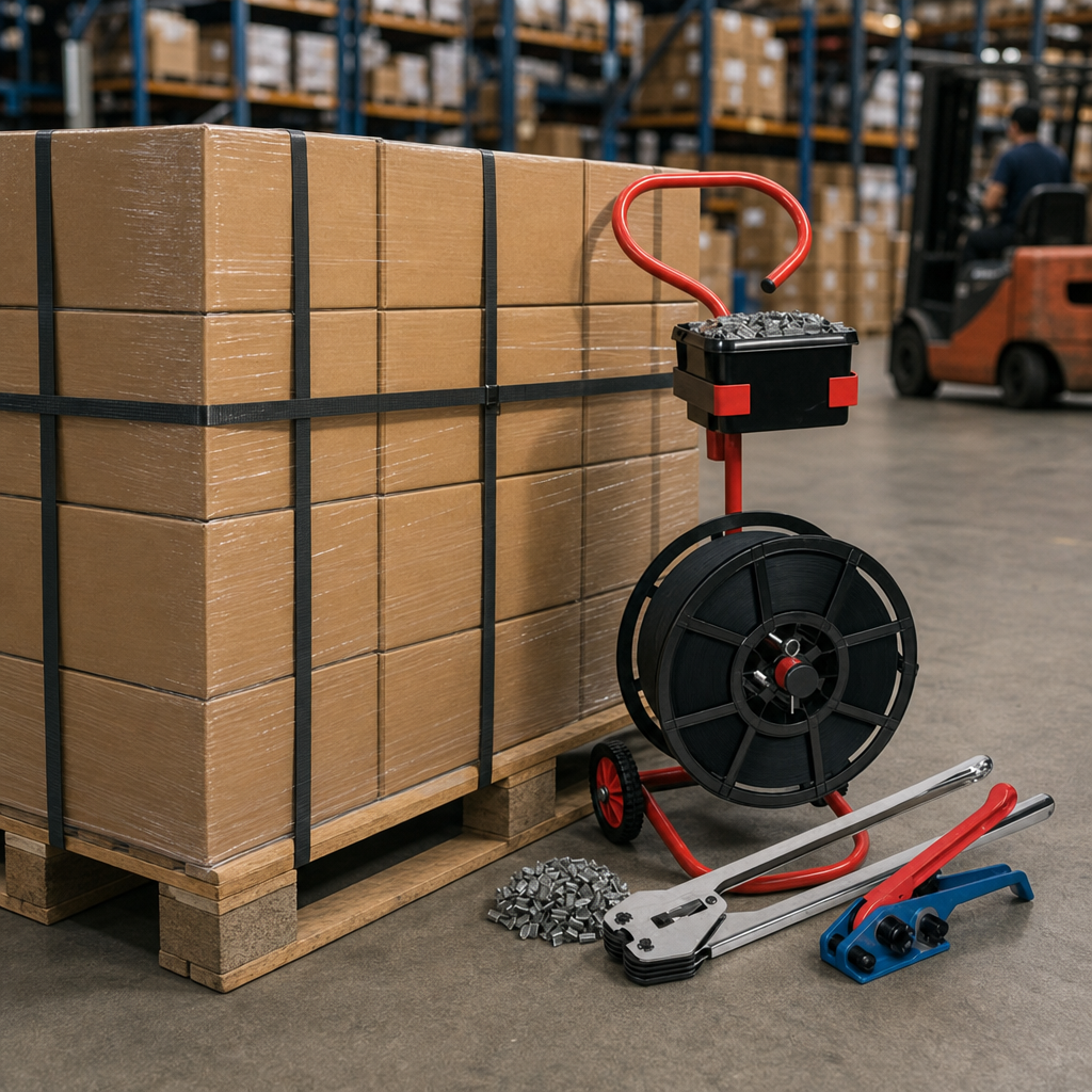 Polypropylene Strapping Kit with Dispenser and Seals