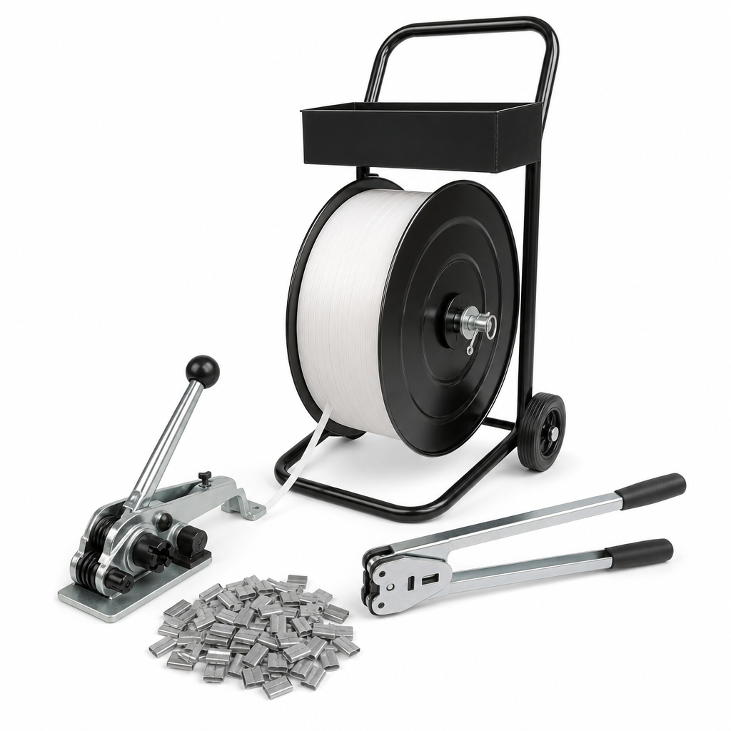 Polypropylene Strapping Kit with Dispenser and Seals