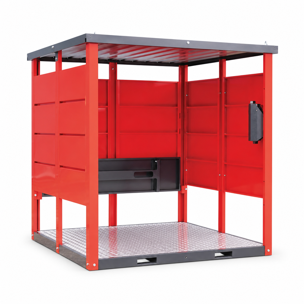 Portable Outdoor Steel Smoking Shelter
